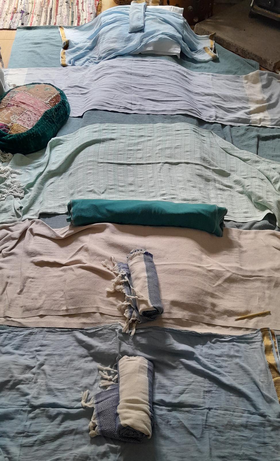 A pregnant woman standing in water